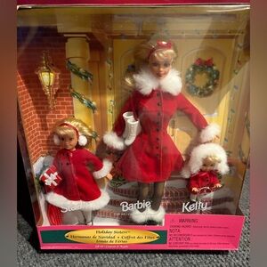 HOLIDAY SISTERS BARBIE/STACIE/KELLY 3-DOLL GIFT SET